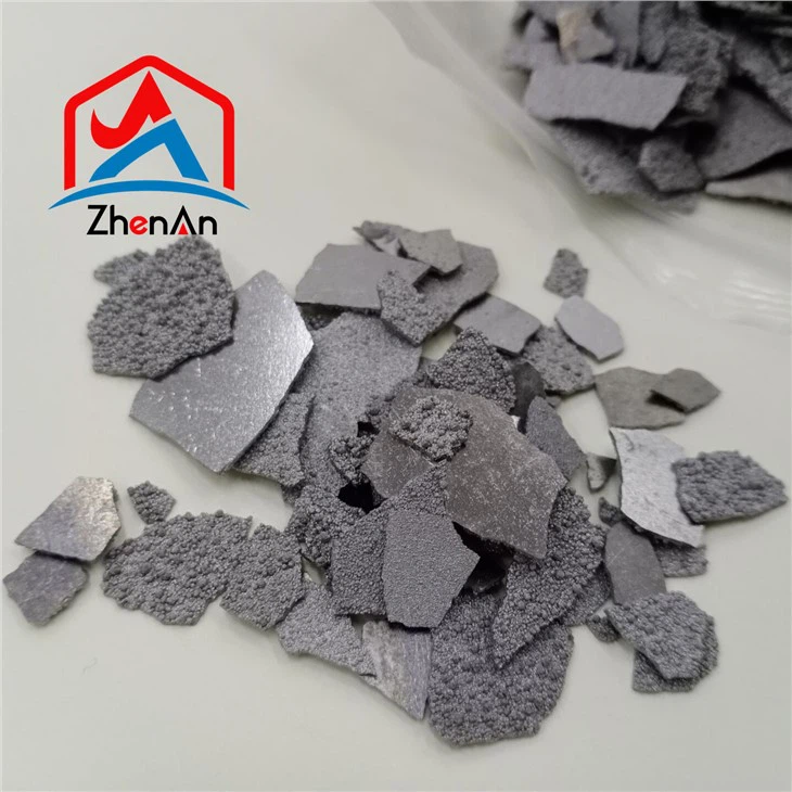 বিশুদ্ধ 99.7% ইলেক্ট্রোলাইটিক ম্যাঙ্গানিজ ফ্লেক মেটাল